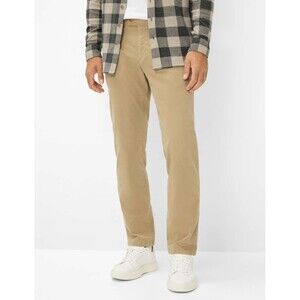 TRIPLE STONE: FLAT-FRONT PANTS IN REGULAR FIT BRAX size 38/34 men’s